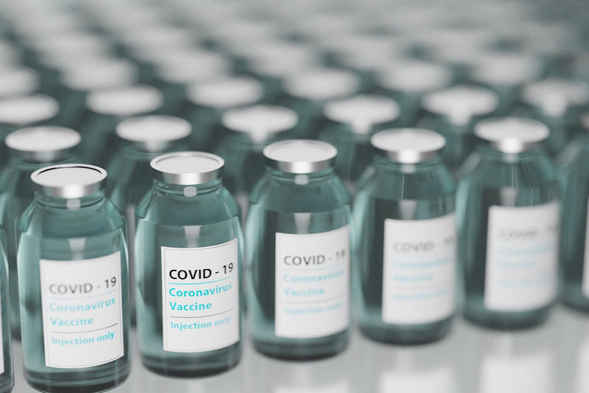 Covid vaccine bottle